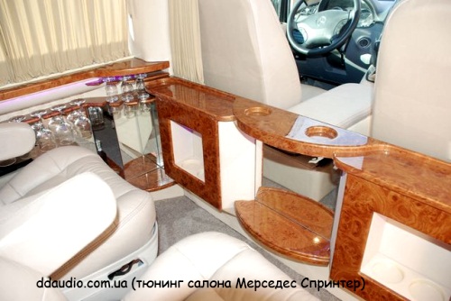 Tjunинг notranjosti Sprinter